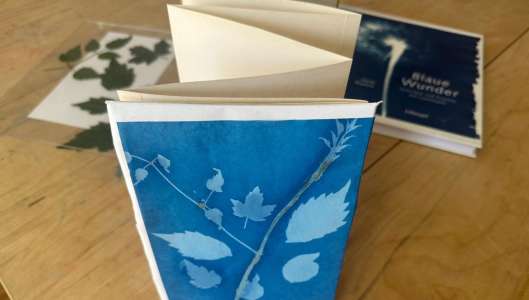 WerkShop Blaudruck & Leporello binden WerkShop Blaudruck & Leporello binden