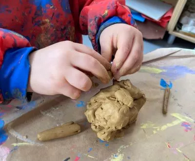 Kreativ mit Ton - Workshop - Eltern-Kind 