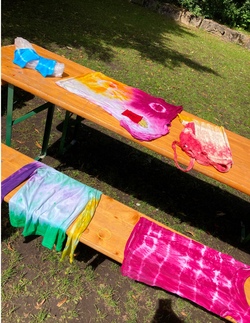 Batik-Workshop mit dem VfL Egenburg e.V.