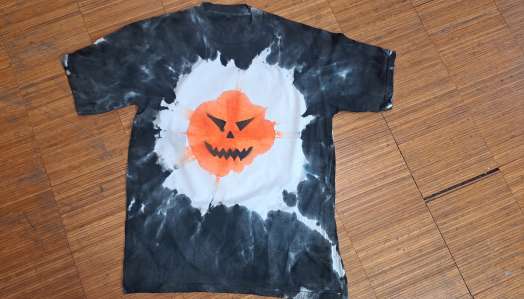 WerkShop Halloween T –Shirts Gruseliger Batikspaß