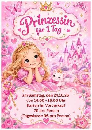 Prinzessin für einen Tag 2026