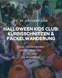 Halloween KIDS CLUB - Kürbisschnitzen & Fackelwanderung