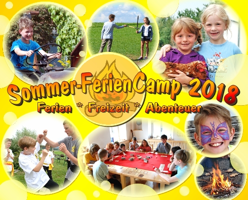 Sommer-FerienCamp 2018 – 05.-11.Aug. 2018 – Abenteuer auf dem Erlebnisbauernhof Sommer-FerienCamp 2018 – 05.-11.Aug. 2018 – Abenteuer auf dem Erlebnisbauernhof