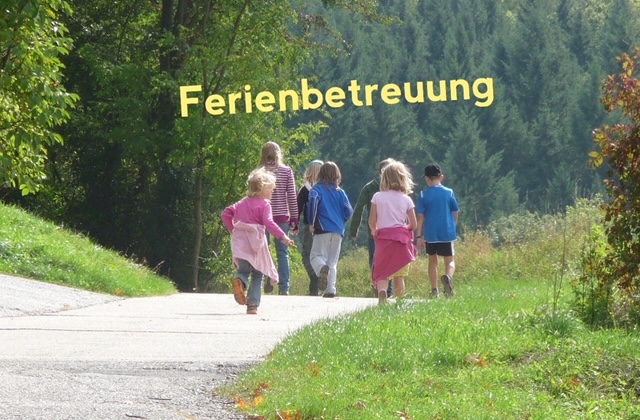 Ferienbetreuung mit der Caritas
