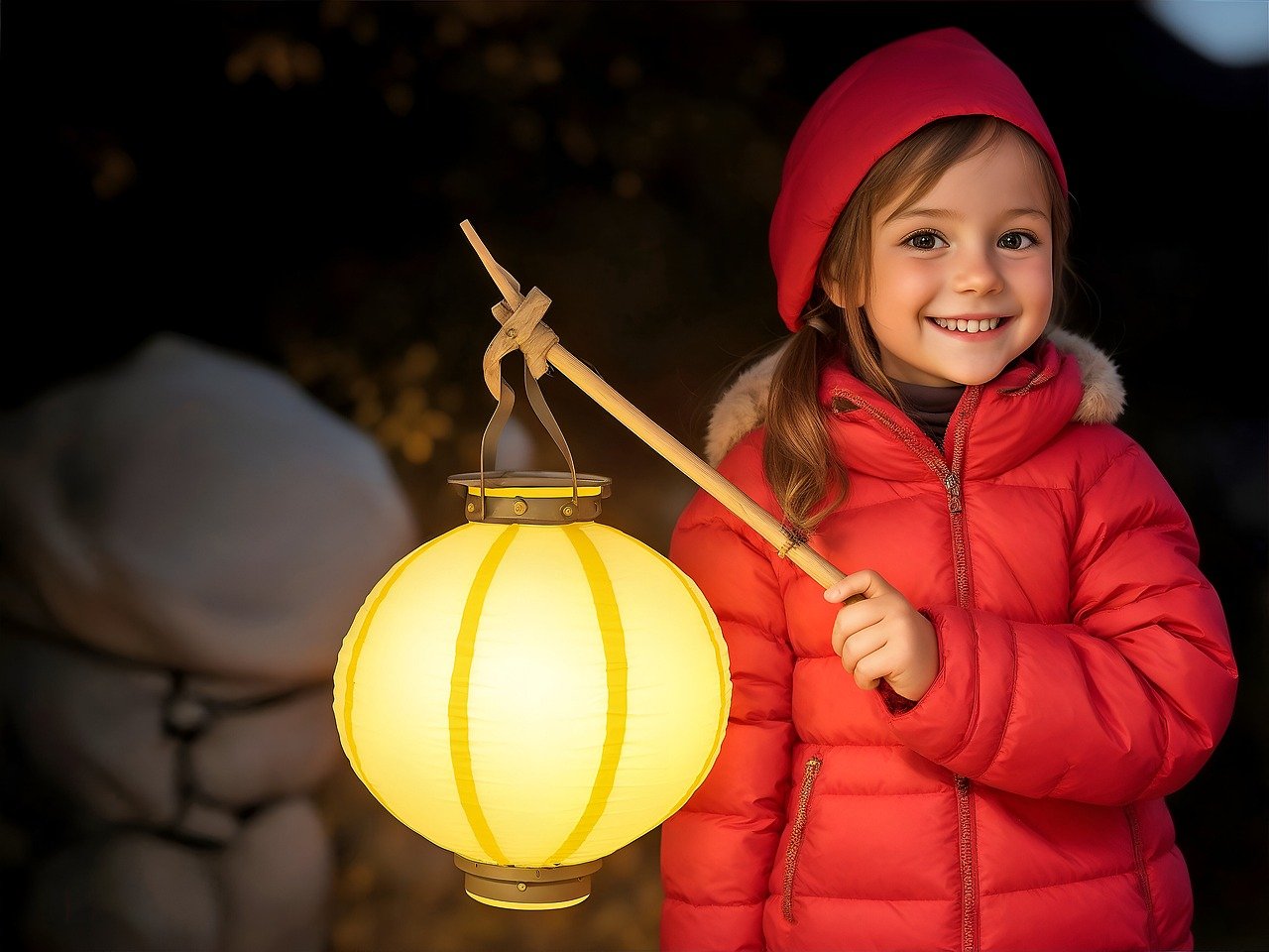 St. Martinszug durch die Altstadt Dachau