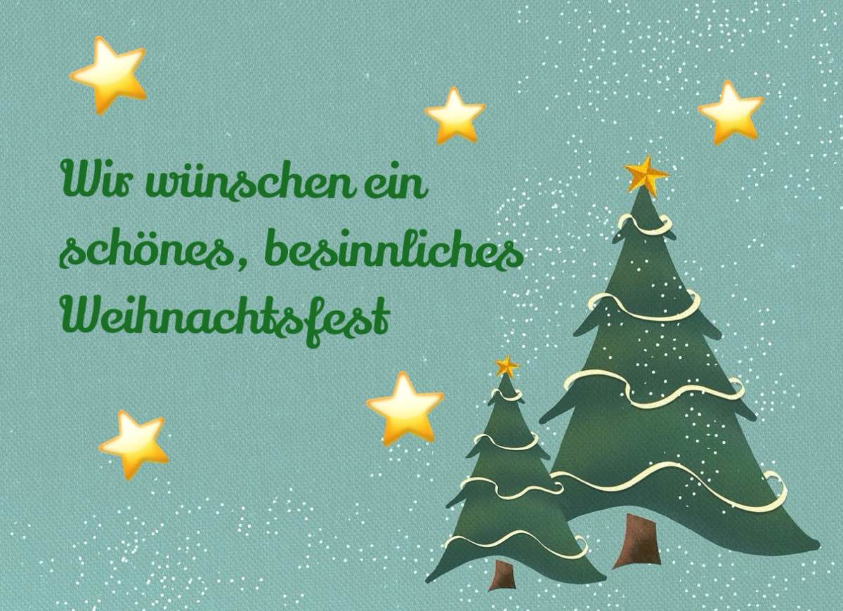 Ein schönes Weihnachtsfest