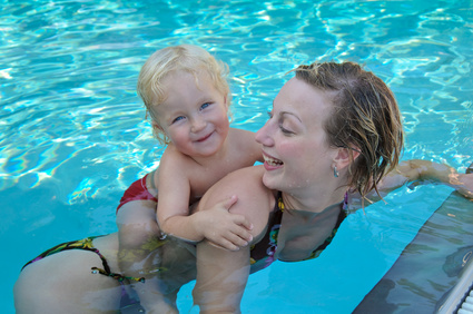 Spaß im Hallenbad Spaß im Hallenbad