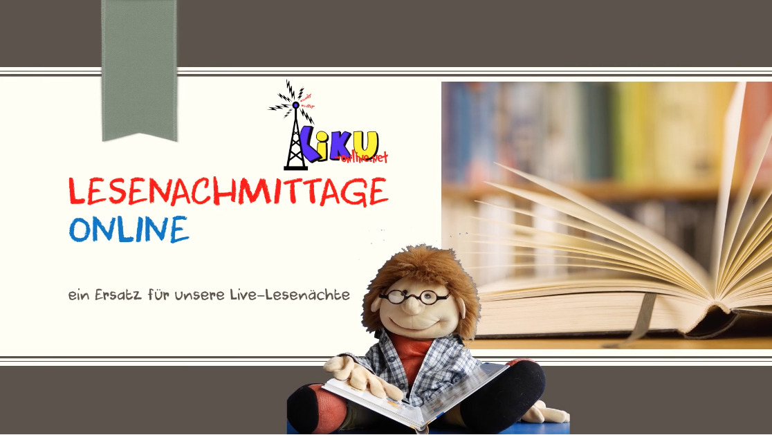 Lesenachmittag online - eine schöne Abwechslung Lesenachmittag online - eine schöne Abwechslung
