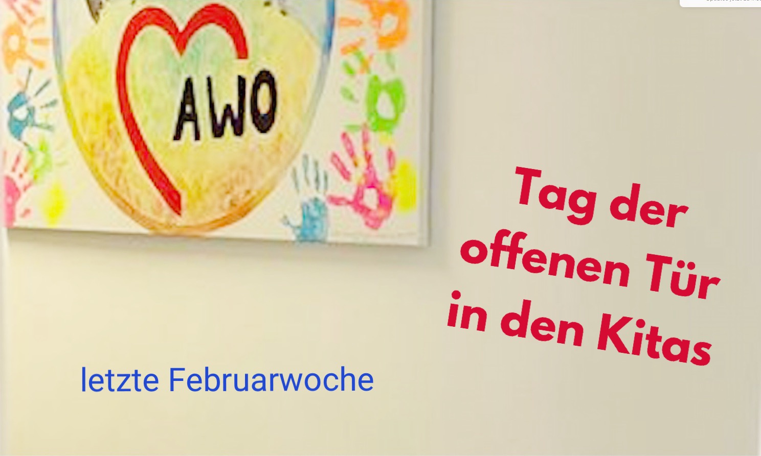 AWO: Tag der offenen Türen in den Kitas