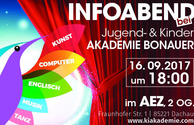Infoabend bei Jugend- & Kinderakademie Bonauer Infoabend bei Jugend- & Kinderakademie Bonauer