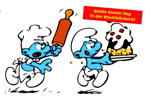 Gratis Comic Tag in der Stadtbücherei!