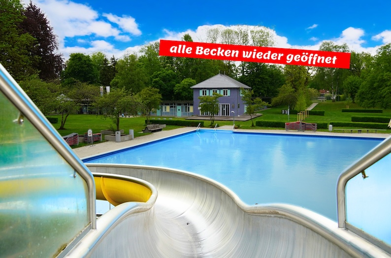 Nichtschwimmer- und Kleinkinderbecken im Familienbad wieder geöffnet