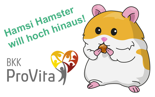 Hamsi Hamster will wieder hoch hinaus!