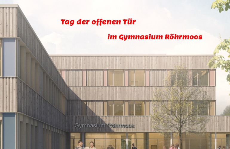 Tag der offenen Tür im Gymnasium Röhrmoos