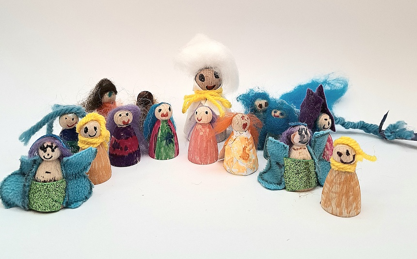 Weihnachtswerkstatt: Hier wird gebastelt!