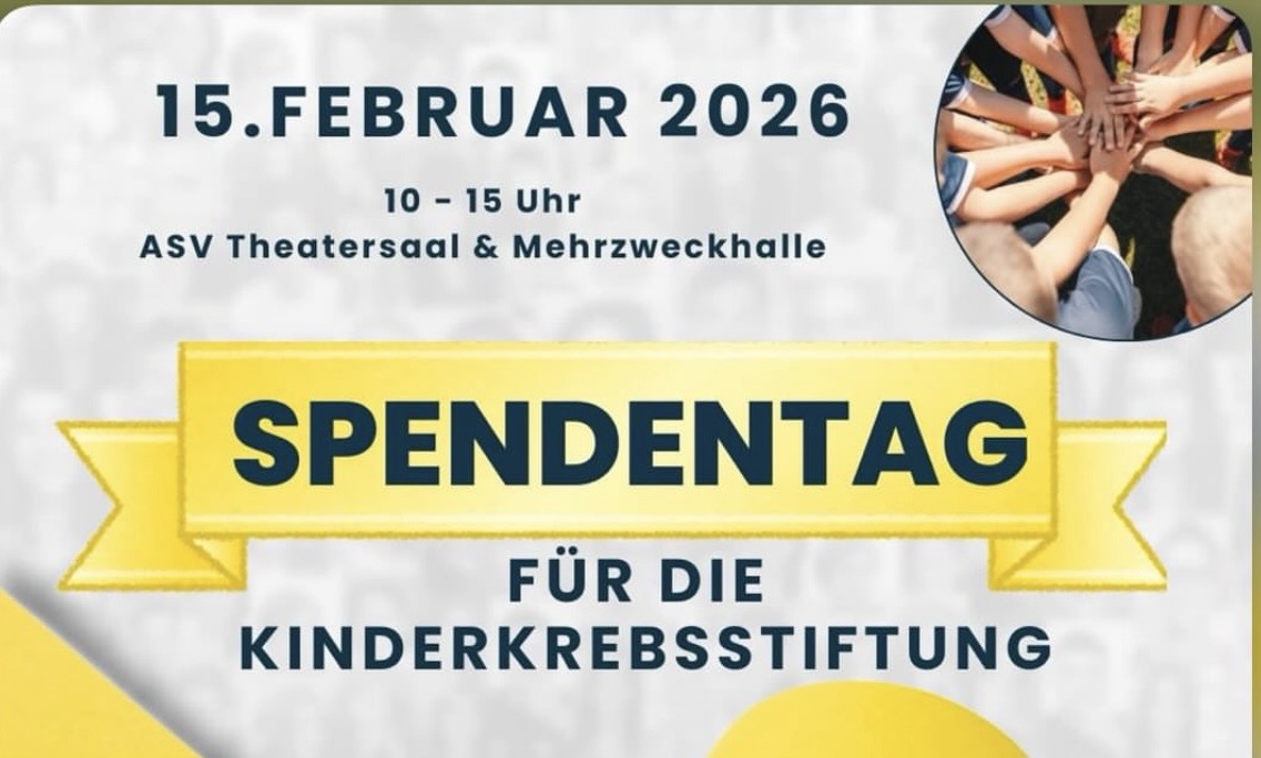 Bunter Familientag zugunsten der Deutschen Kinderkrebsstiftung