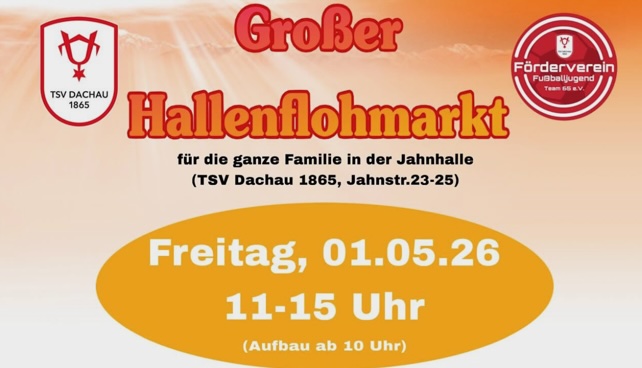 Hallenflohmarkt beim TSV Dachau 1865