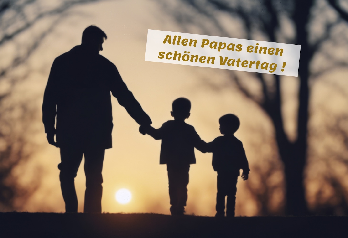 Allen Papas einen schönen Vatertag!