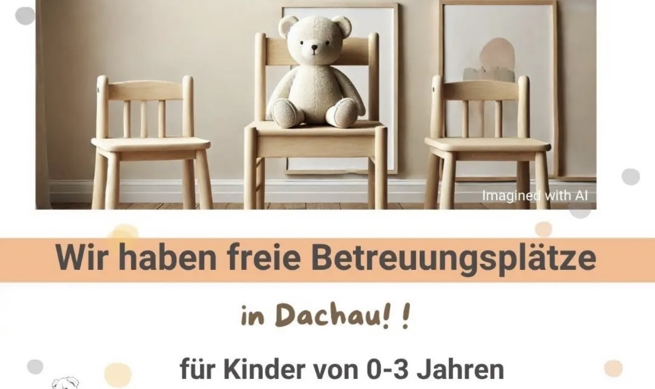 Noch freie Betreuungsplätze für Kinder von 0 bis 3 Jahren
