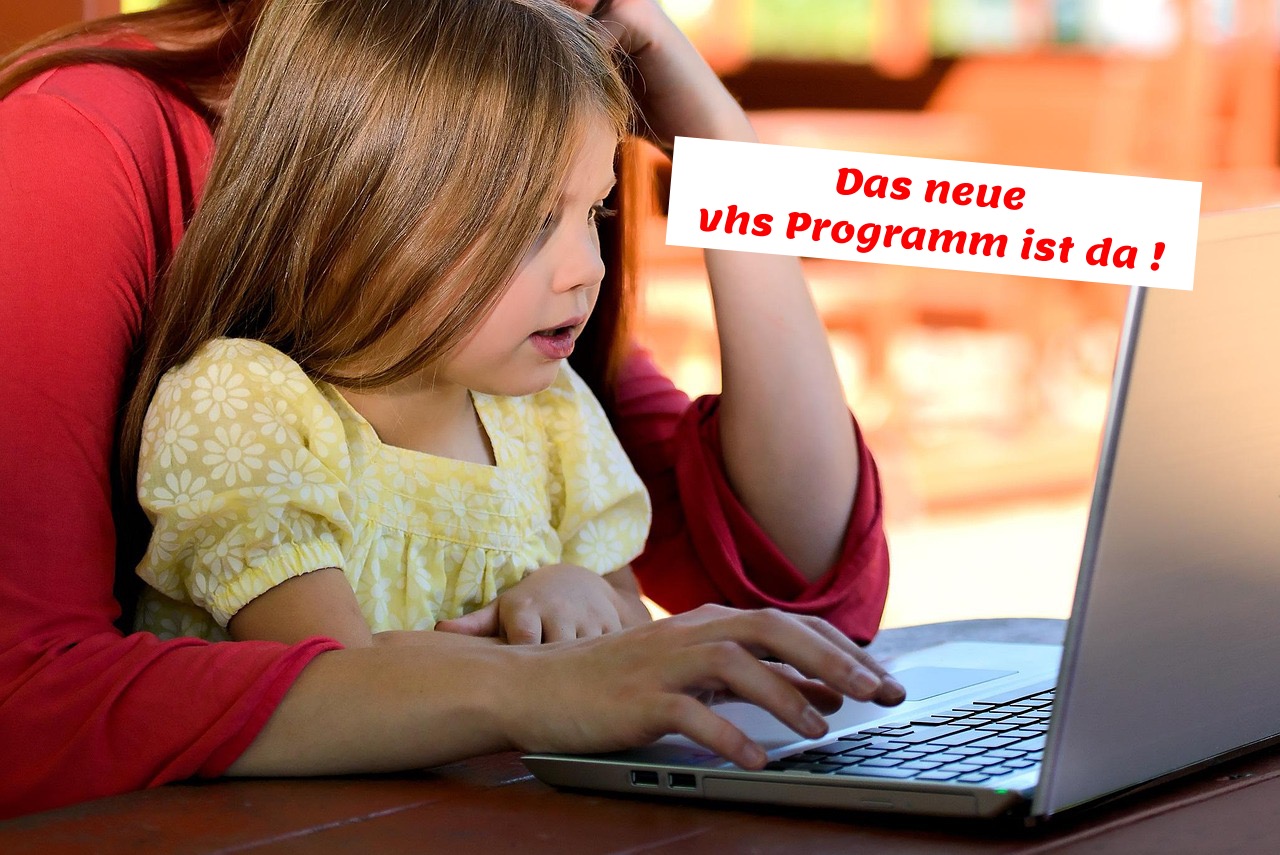 Das neue vhs Programm ist online und in unserem Kalender